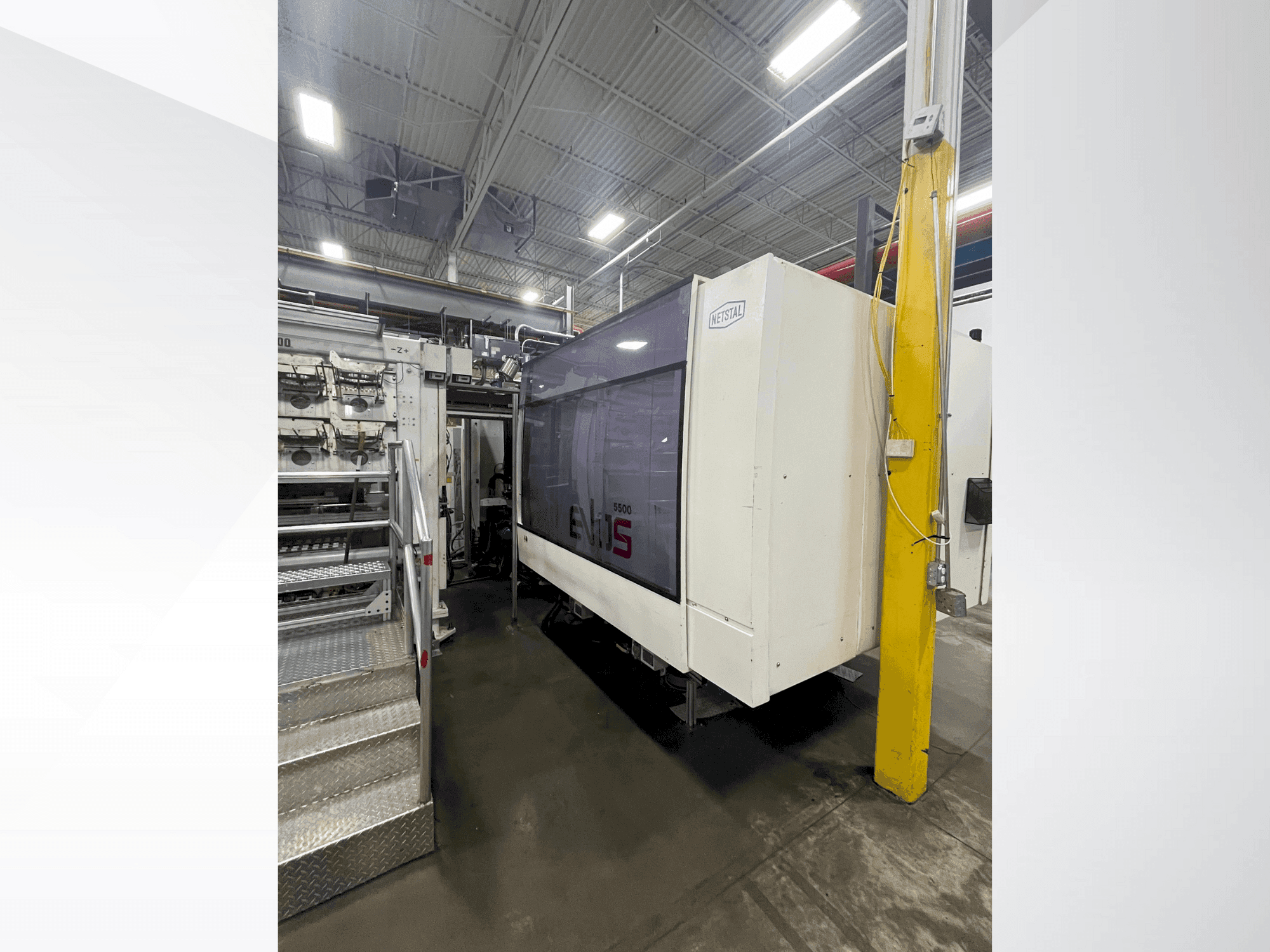 Masina Netstal EVOS 5500-2900 Speed eestvaade