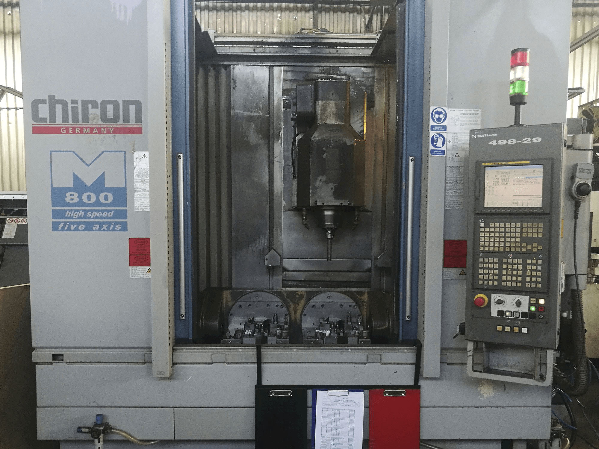 Masina CHIRON MILL 800 eestvaade