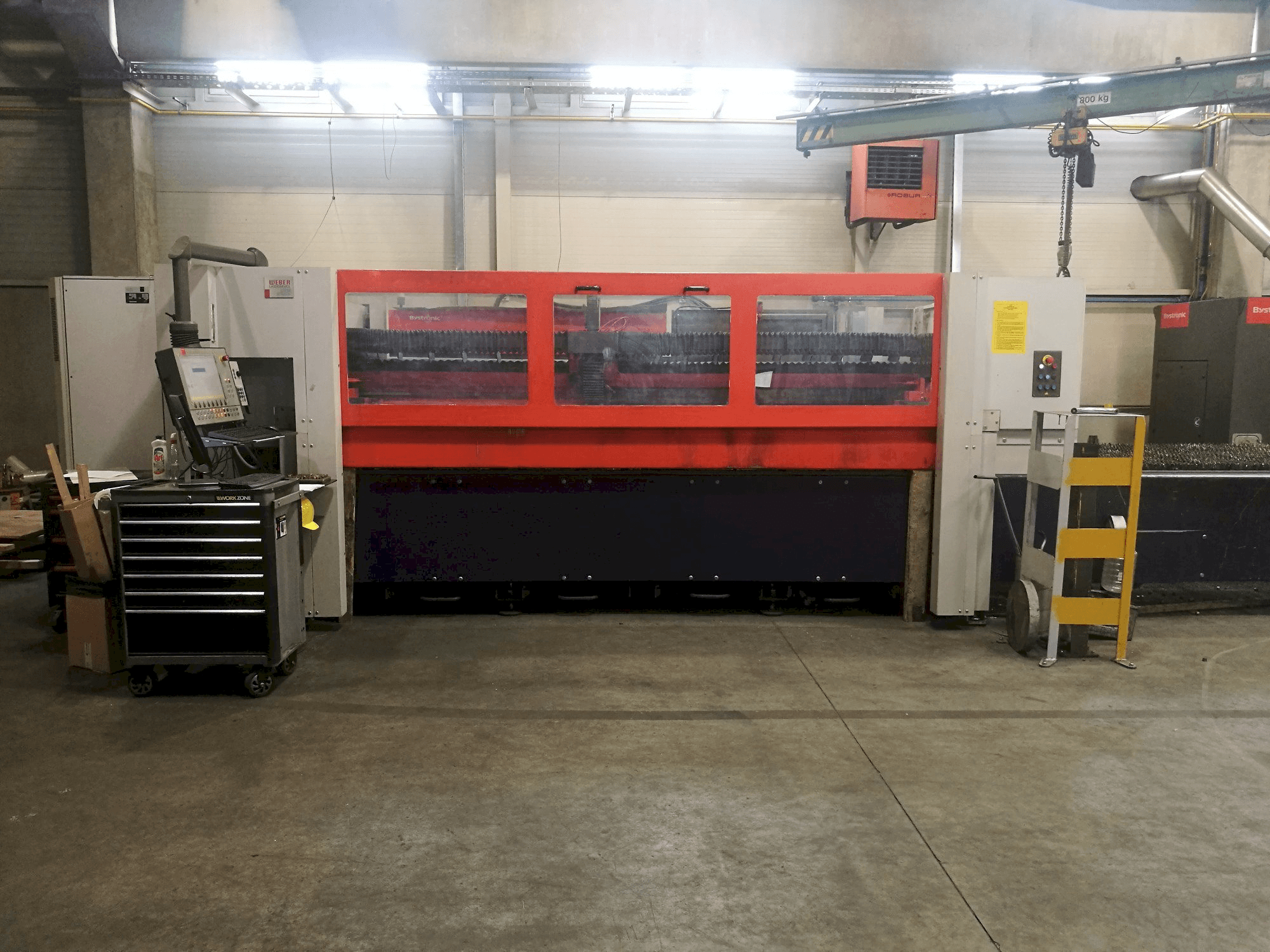 Masina Bystronic Bystar 3015 eestvaade