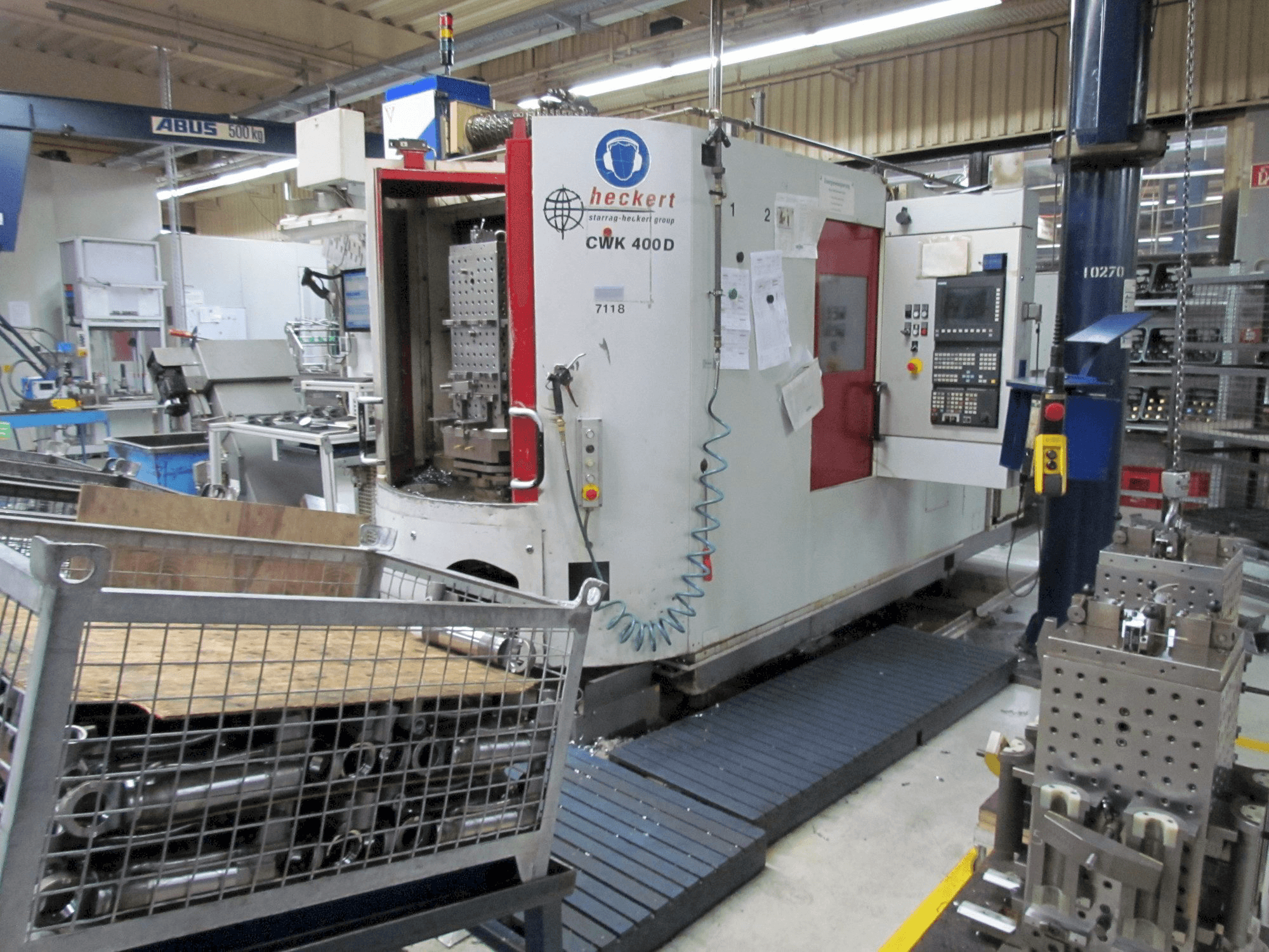 Masina Heckert CWK 400 D eestvaade