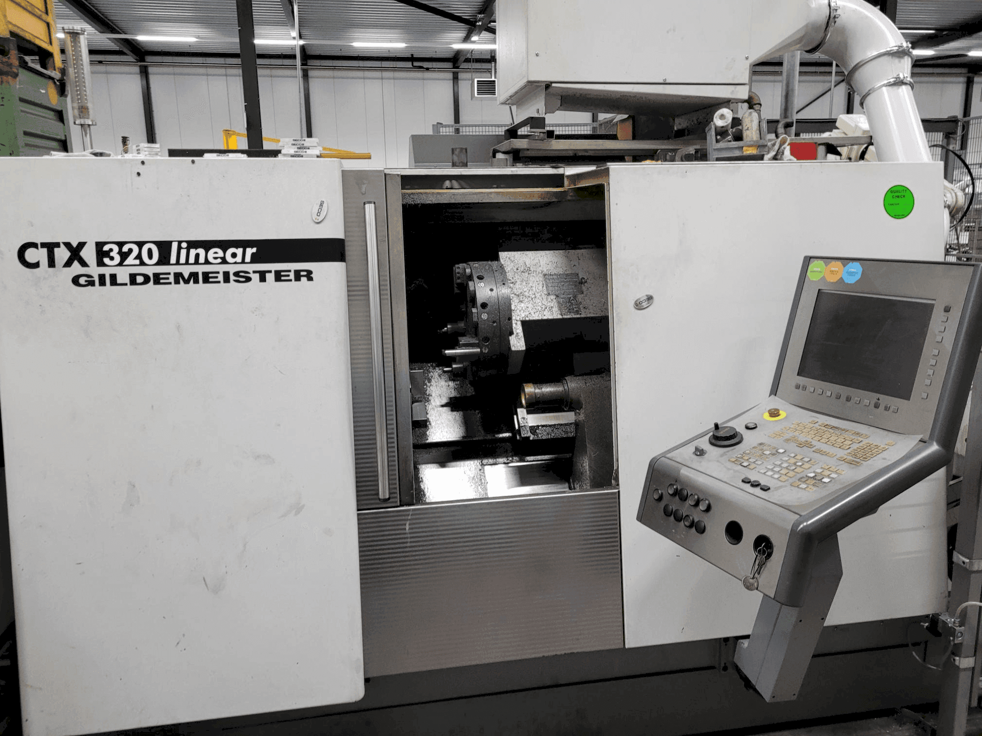 Masina DMG Gildemeister CTX 320 linear eestvaade
