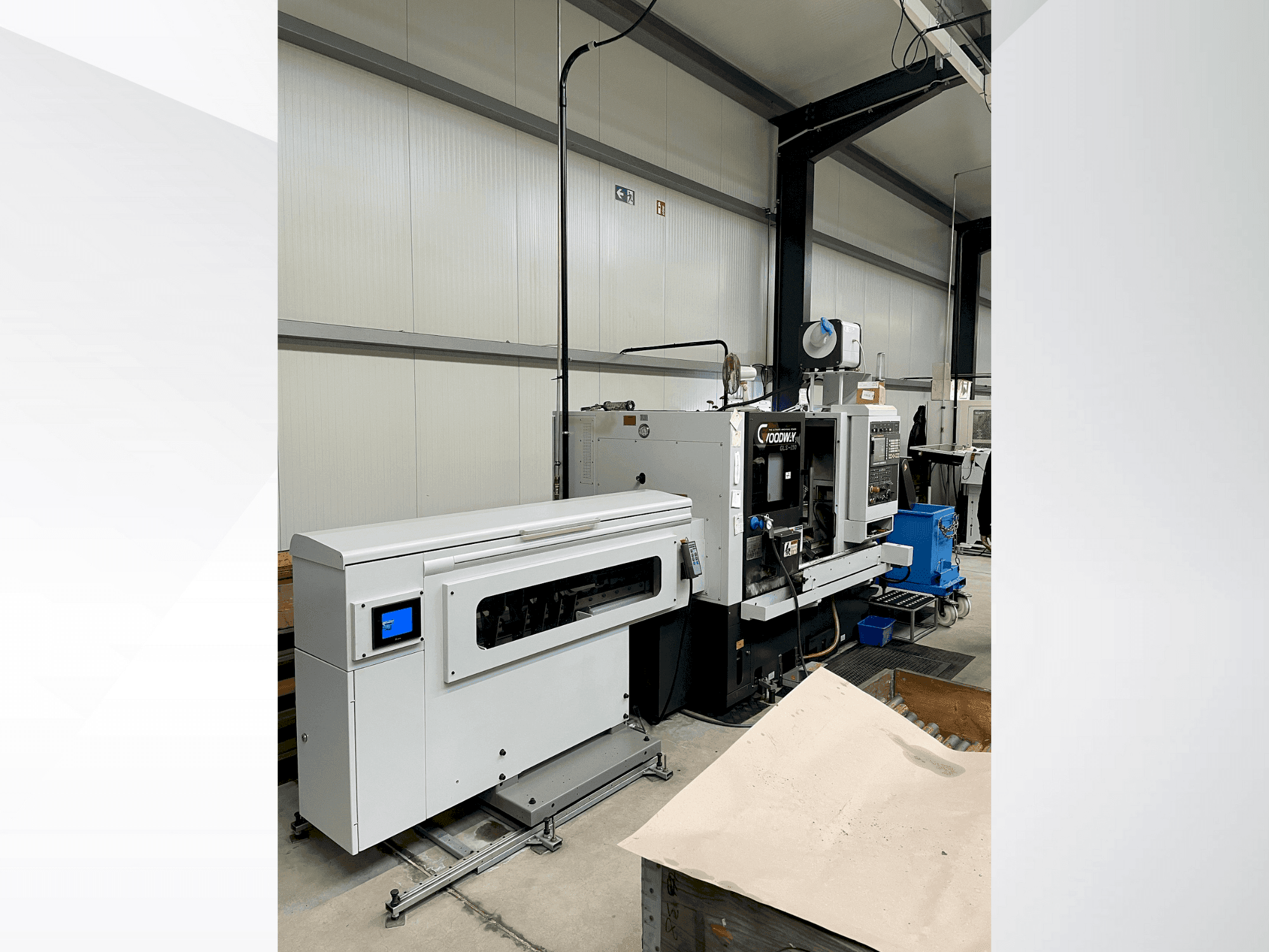 Masina Goodway GLS-150 eestvaade