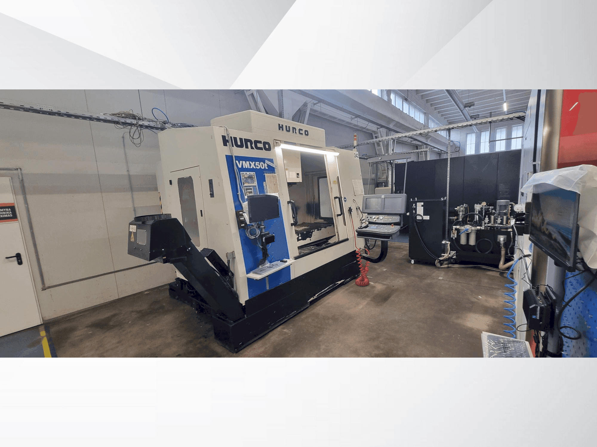 Masina Hurco VMX 50T eestvaade