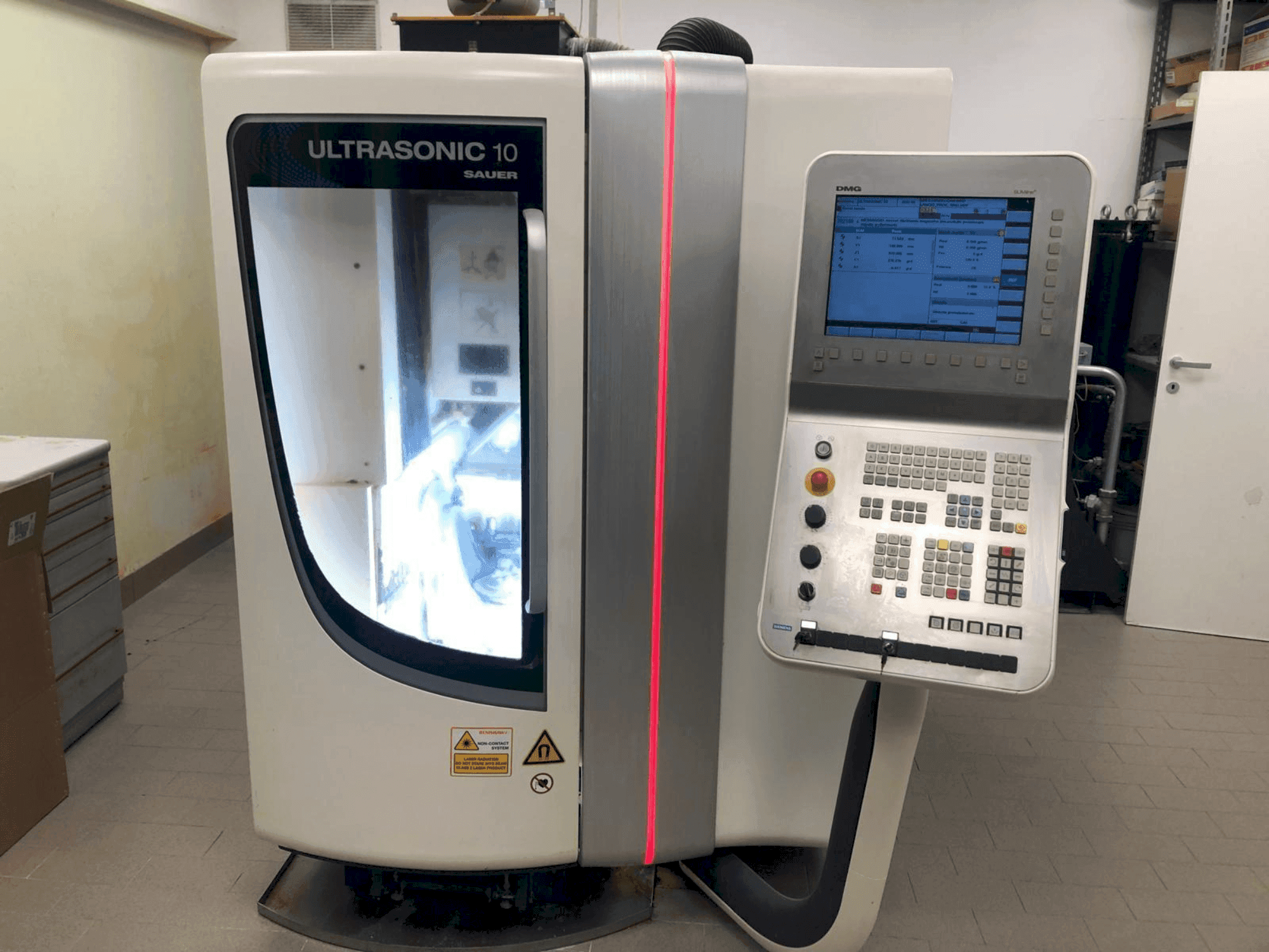 Masina DMG SAUER ULTRASONIC 10 Sauer eestvaade