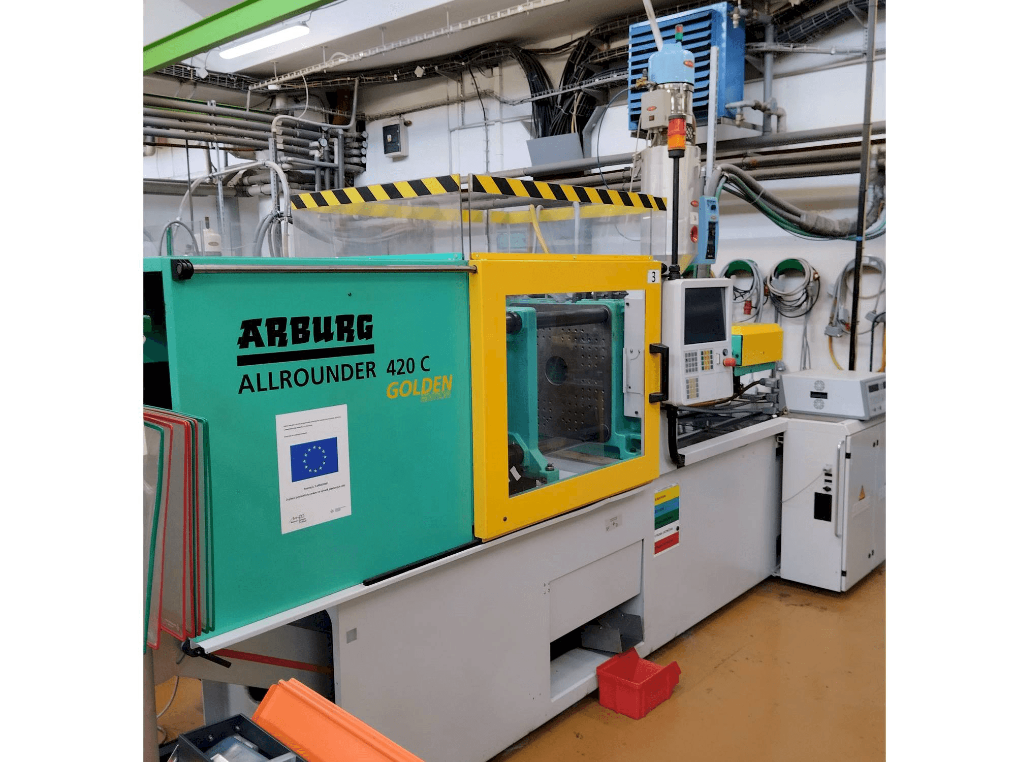 Masina Arburg 420C 1000-290 eestvaade