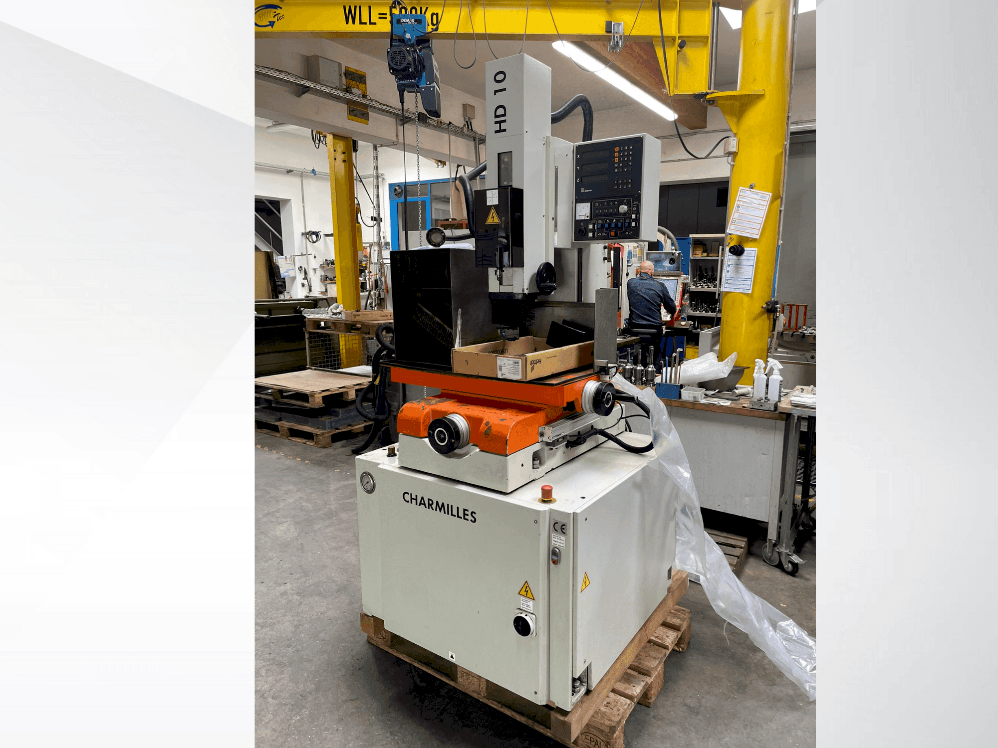 Masina CHARMILLES HD10 eestvaade