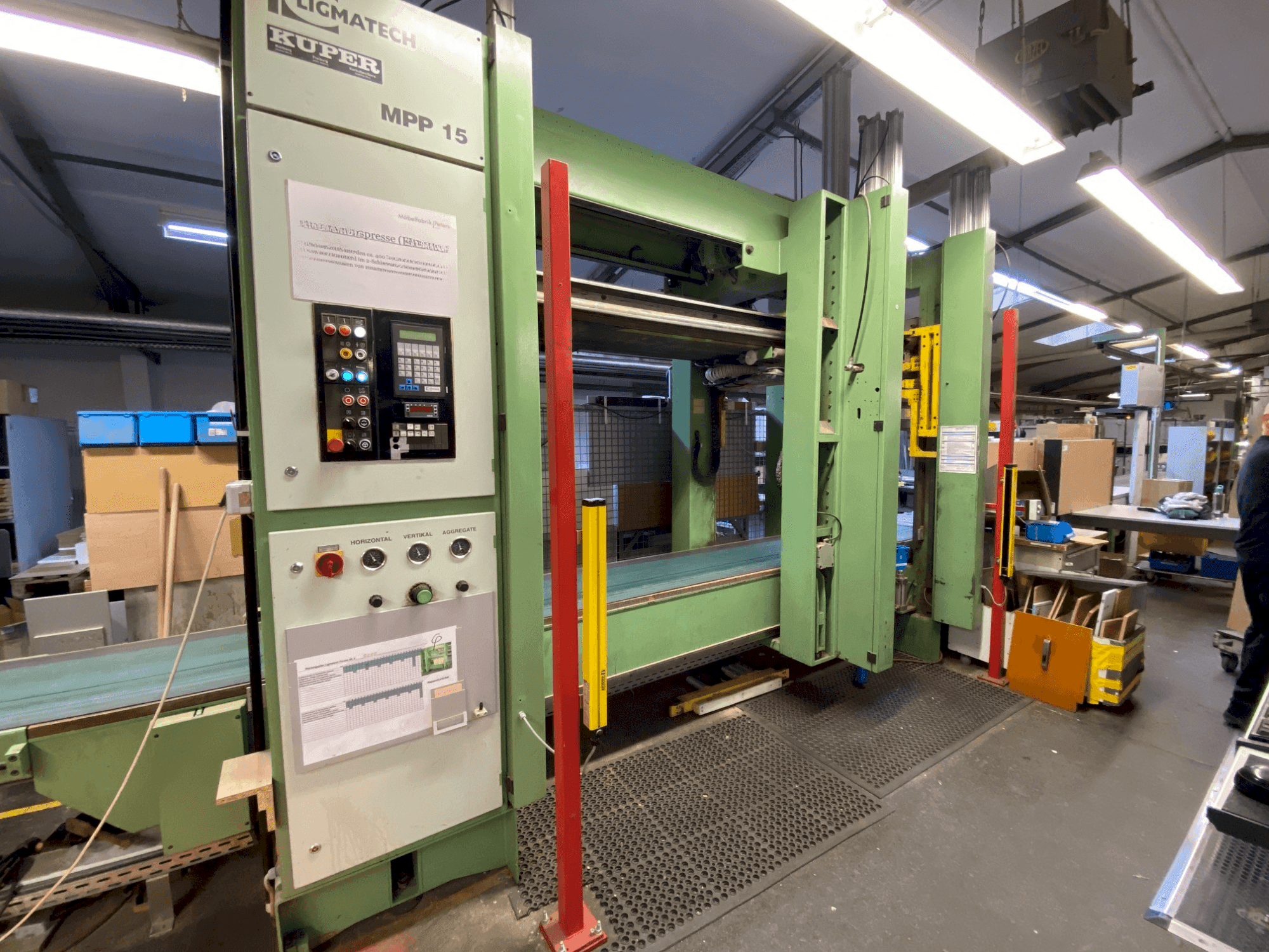 Masina LIGMATECH MPP 15 eestvaade