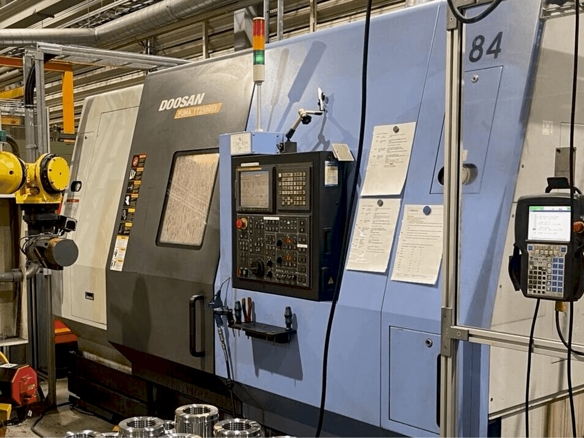 Masina DOOSAN PUMA TT 2500 SY eestvaade