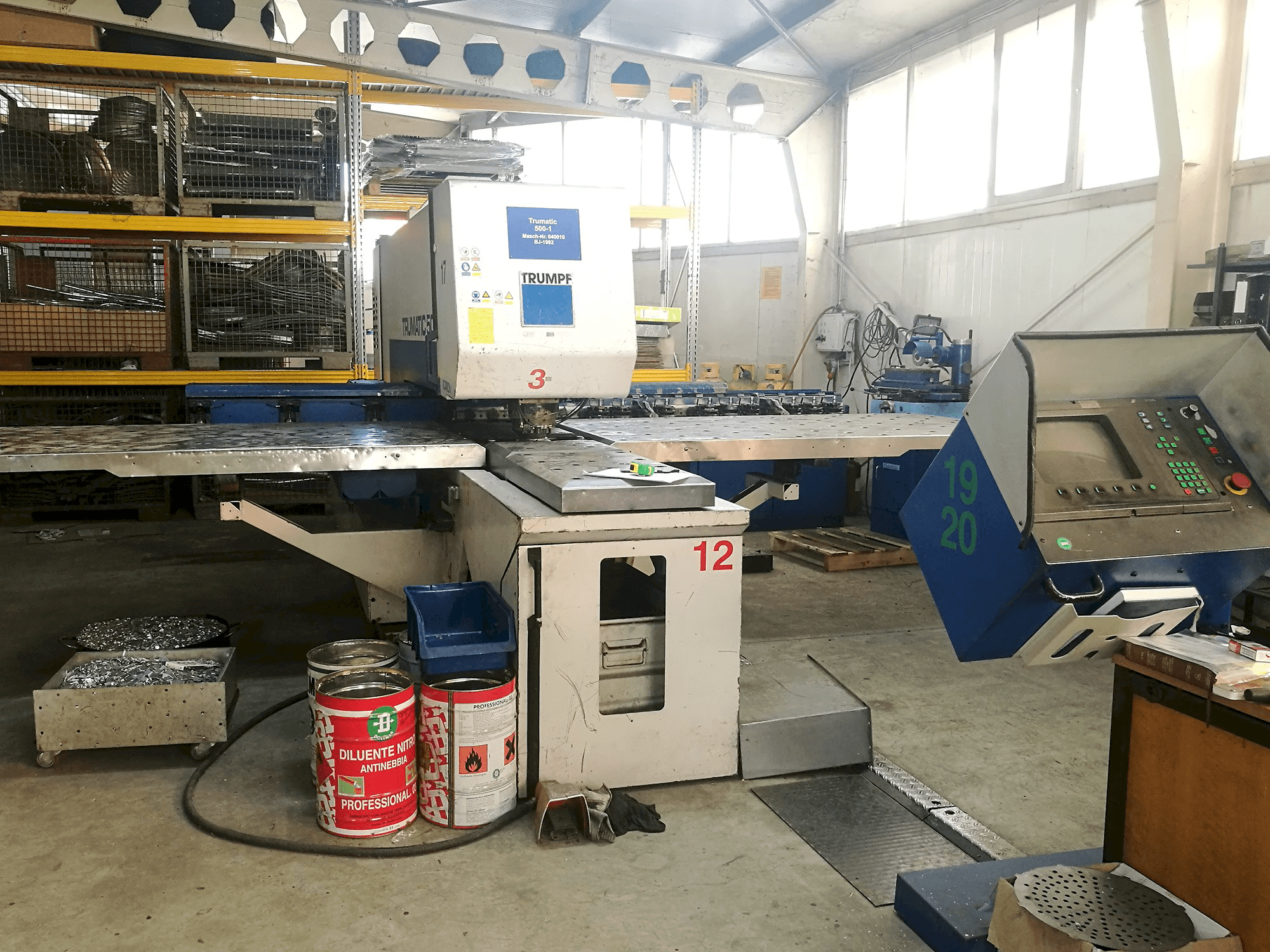Masina Trumpf Trumatic 500 eestvaade