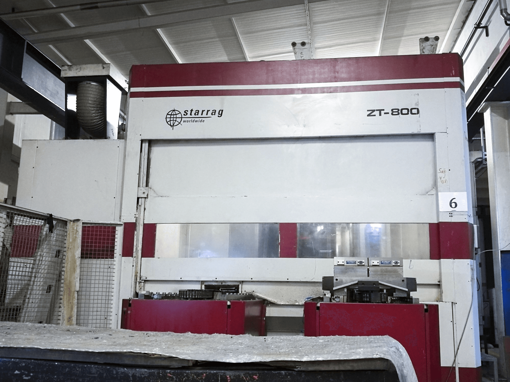 Masina Starrag ZT 800/130 eestvaade