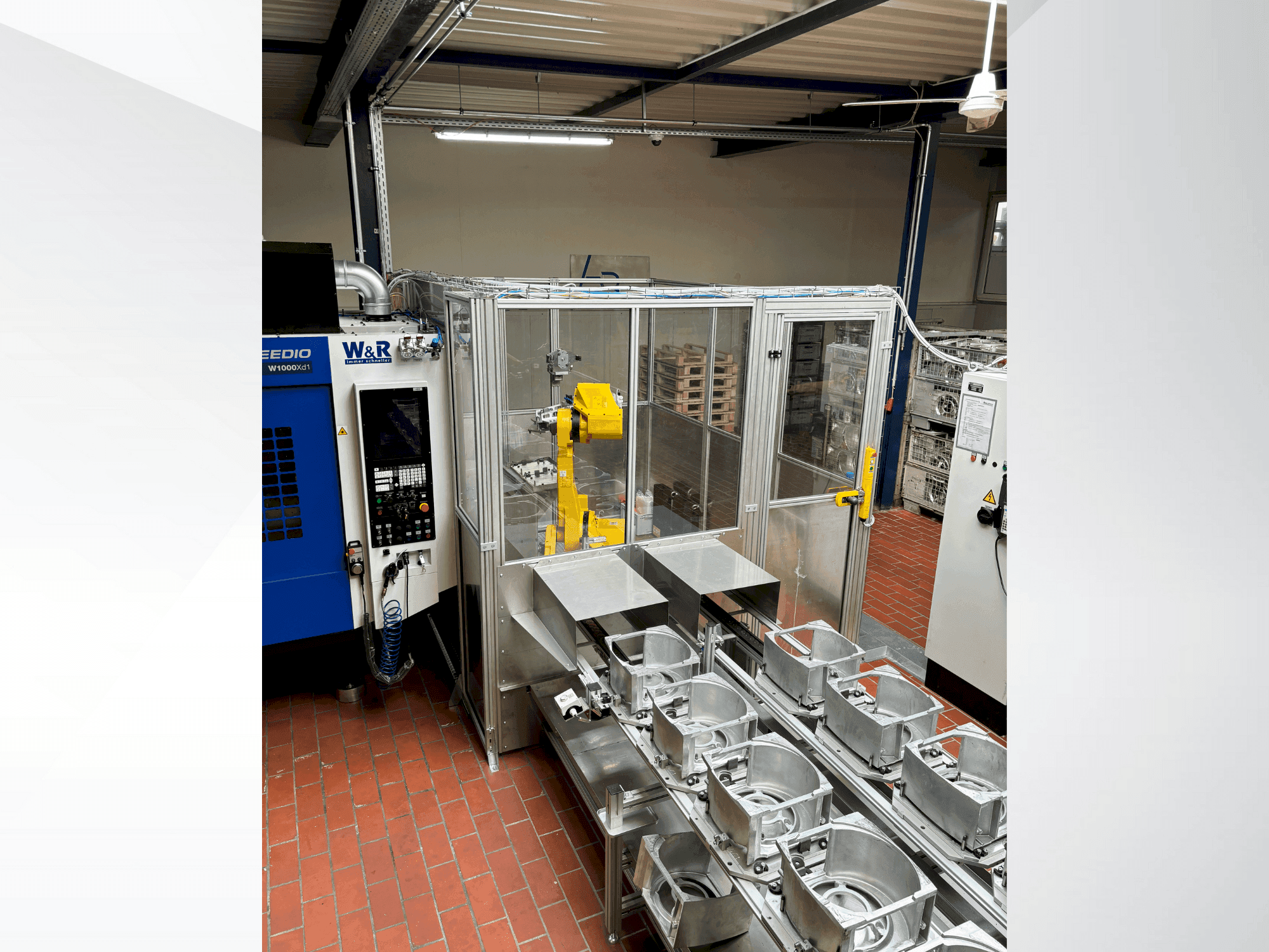 Masina FANUC M710 iC 70 eestvaade