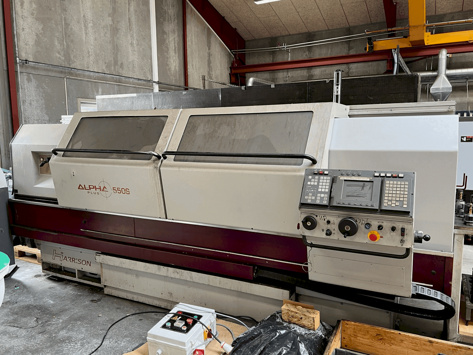 Masina Harrison Alpha 550 S eestvaade