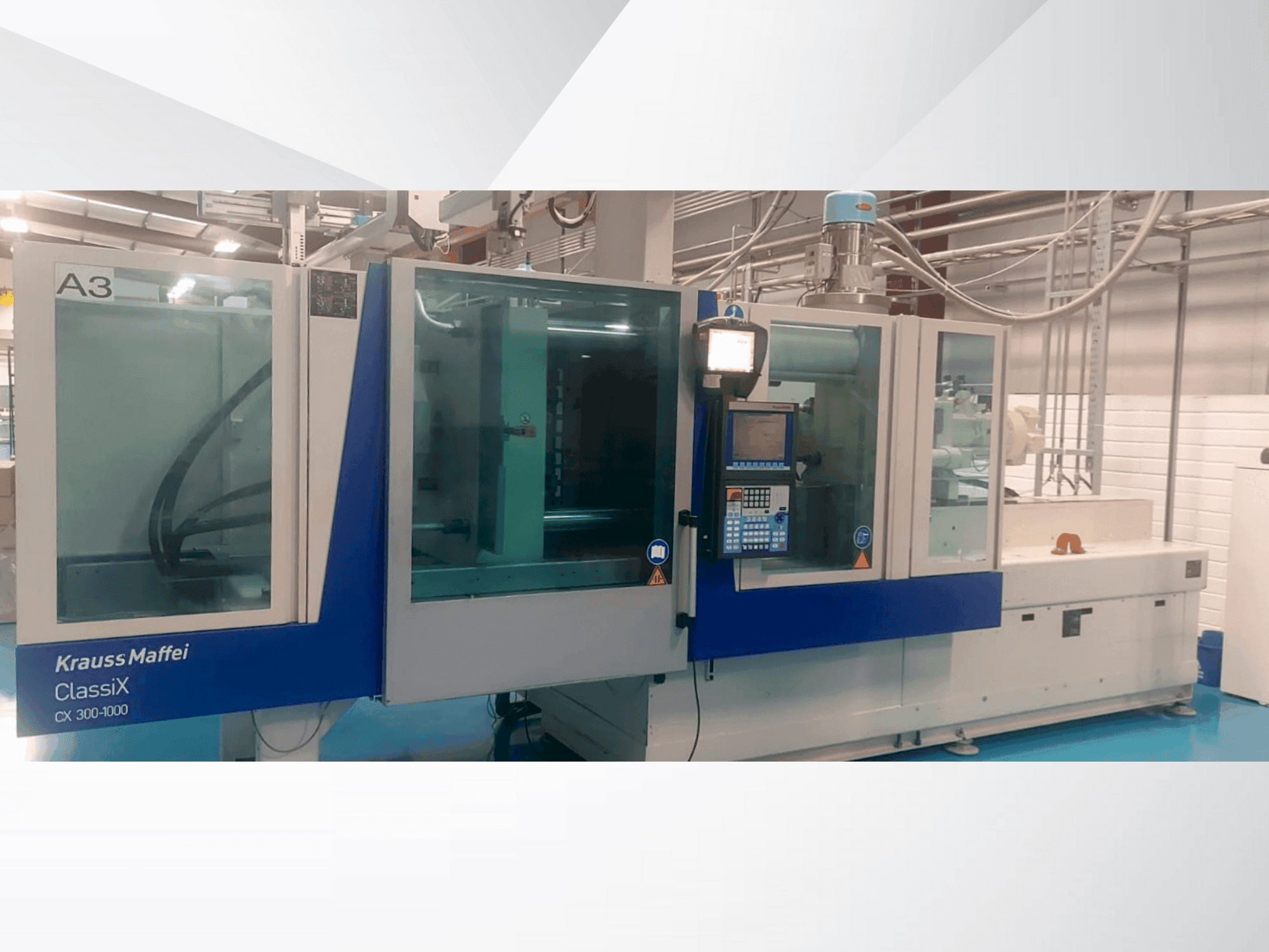 Masina Krauss Maffei ClassiX 300-1000 CX eestvaade