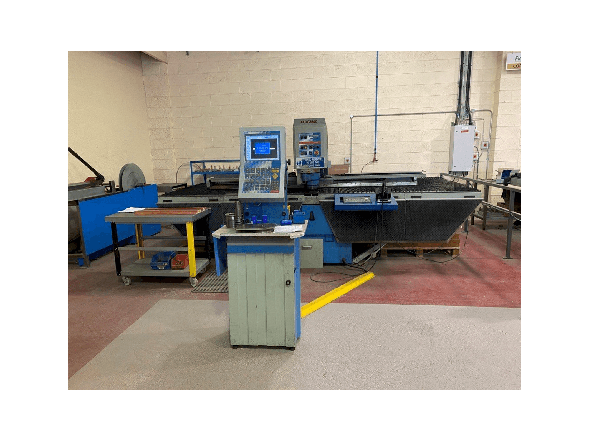 Masina Euromac ZX 1250/30 eestvaade