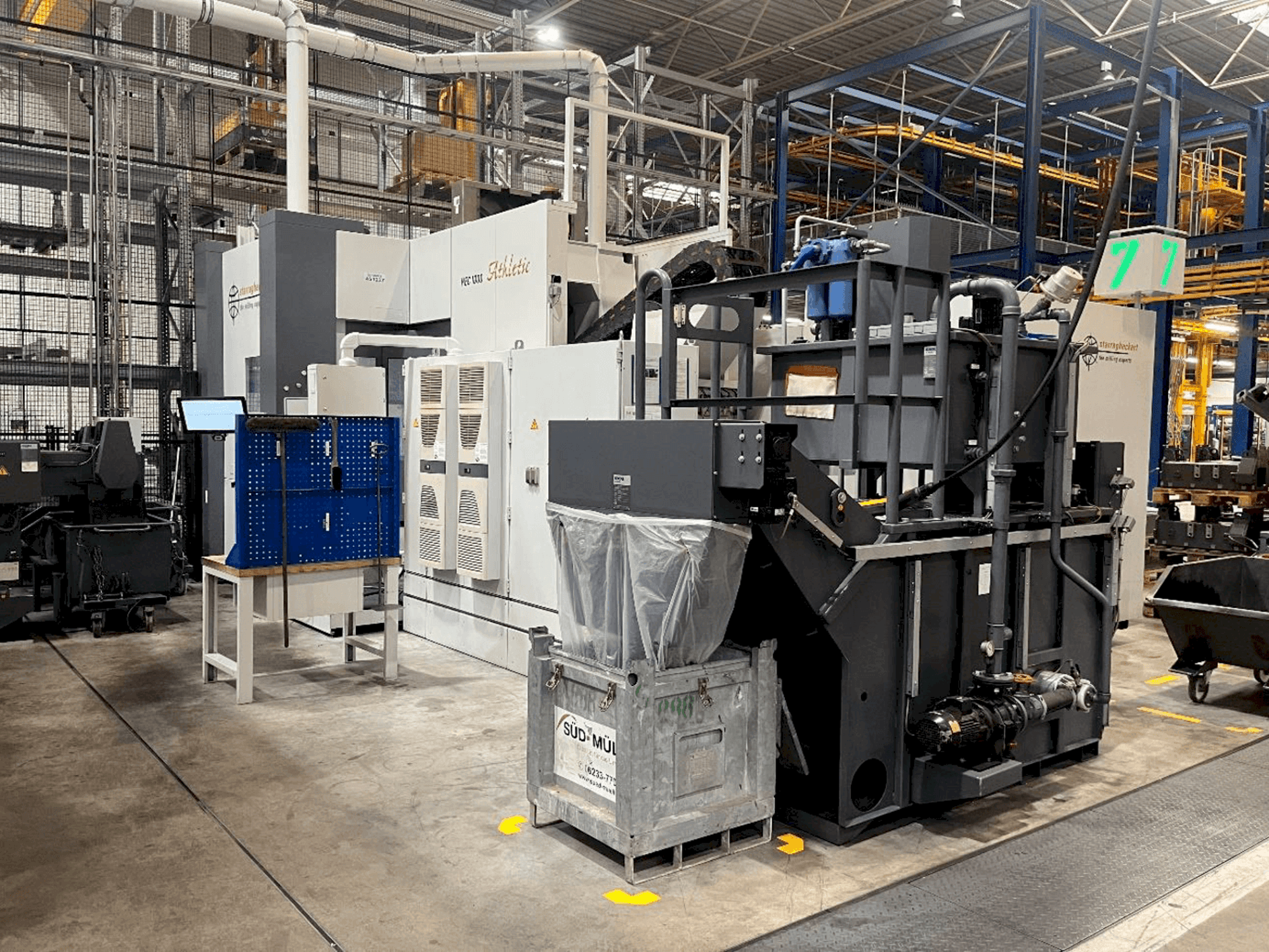 Masina Heckert HEC 1000 parema külje vaade