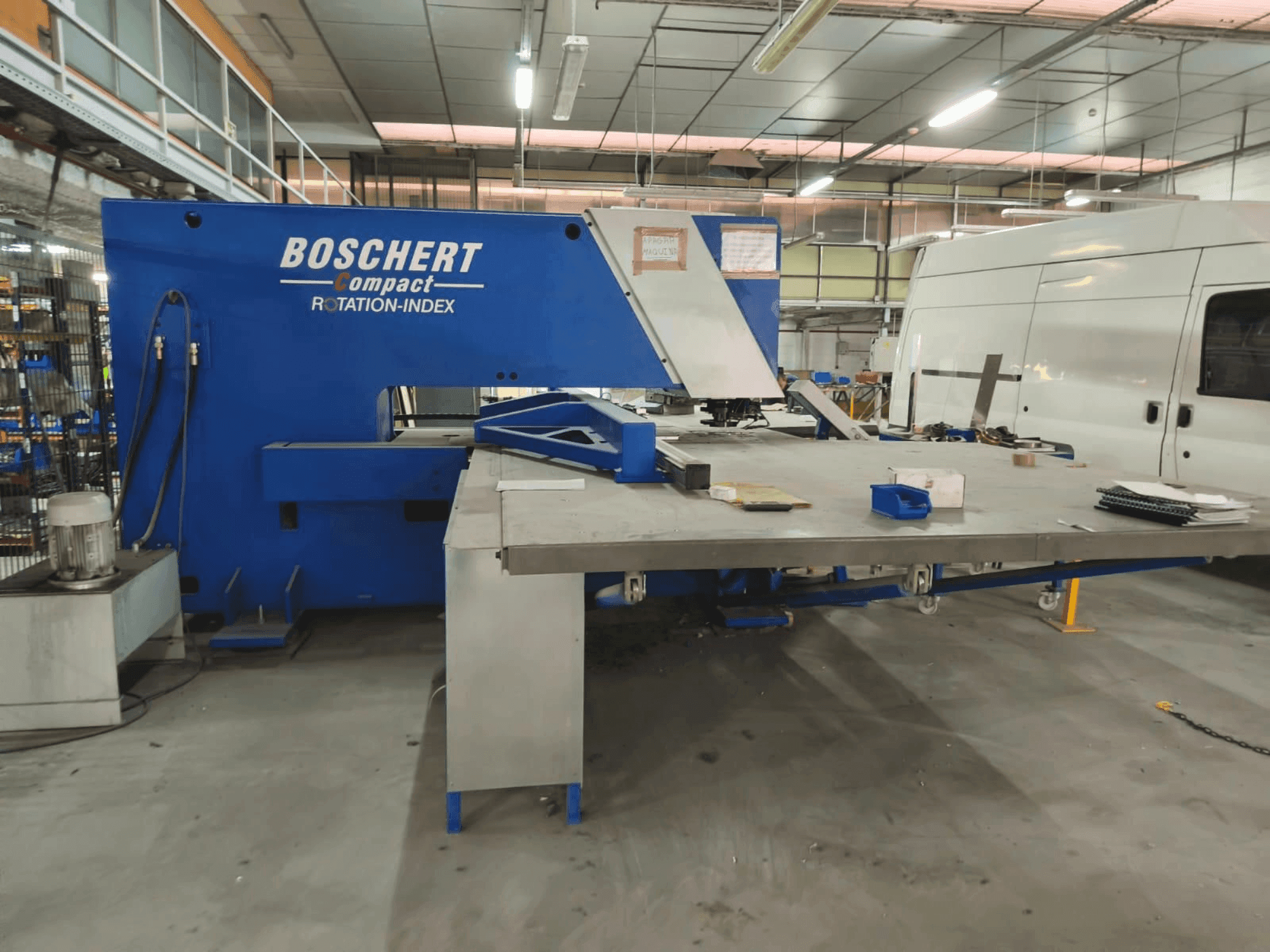 Masina BOSCHERT Compact 1250 Rota eestvaade
