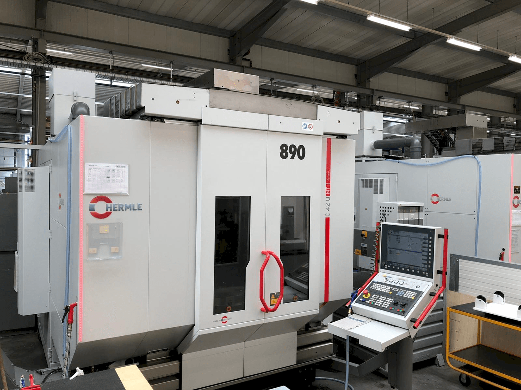 Masina HERMLE C42U MT eestvaade