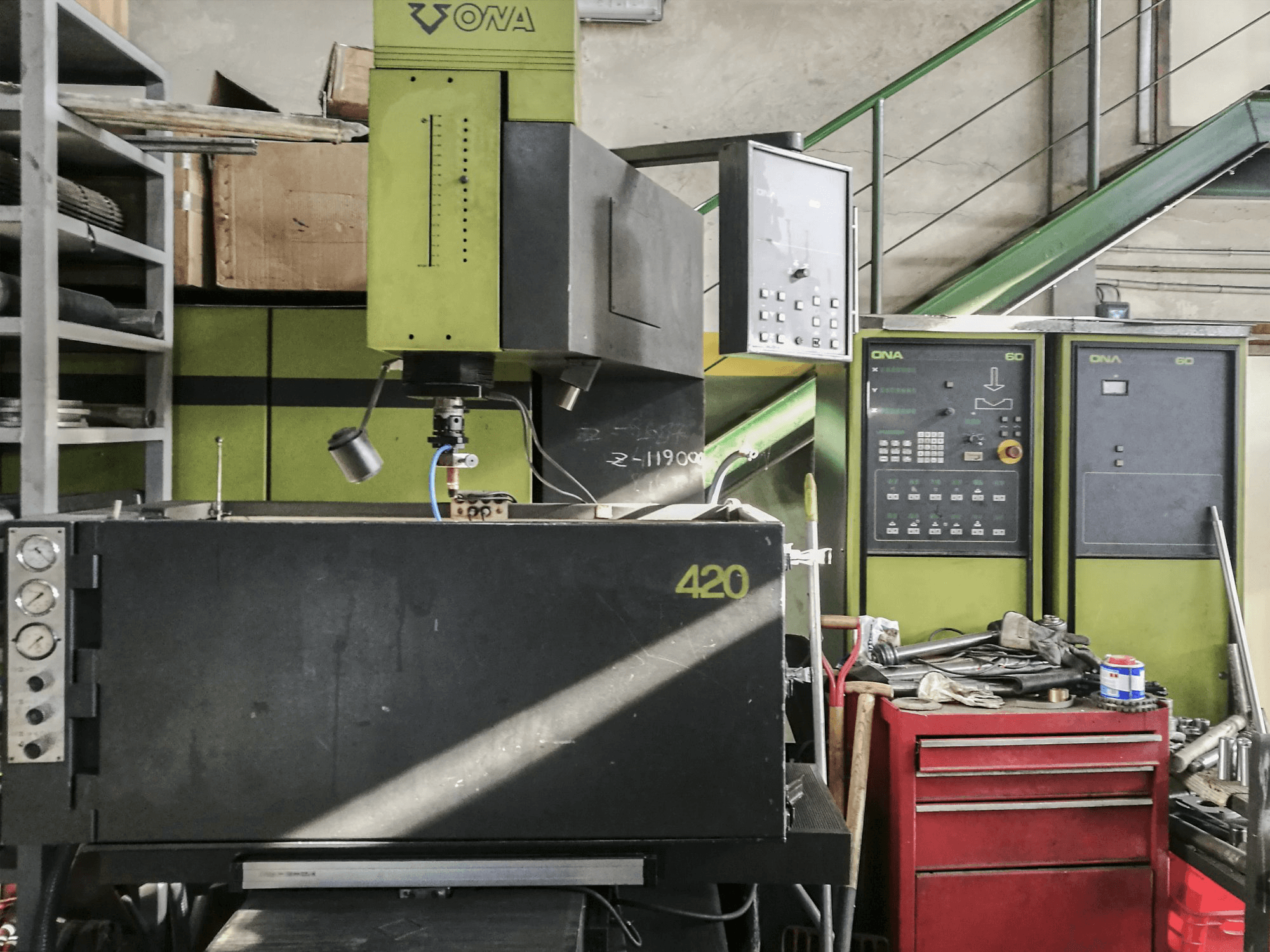 Masina ONA ONAMATIC 420 eestvaade