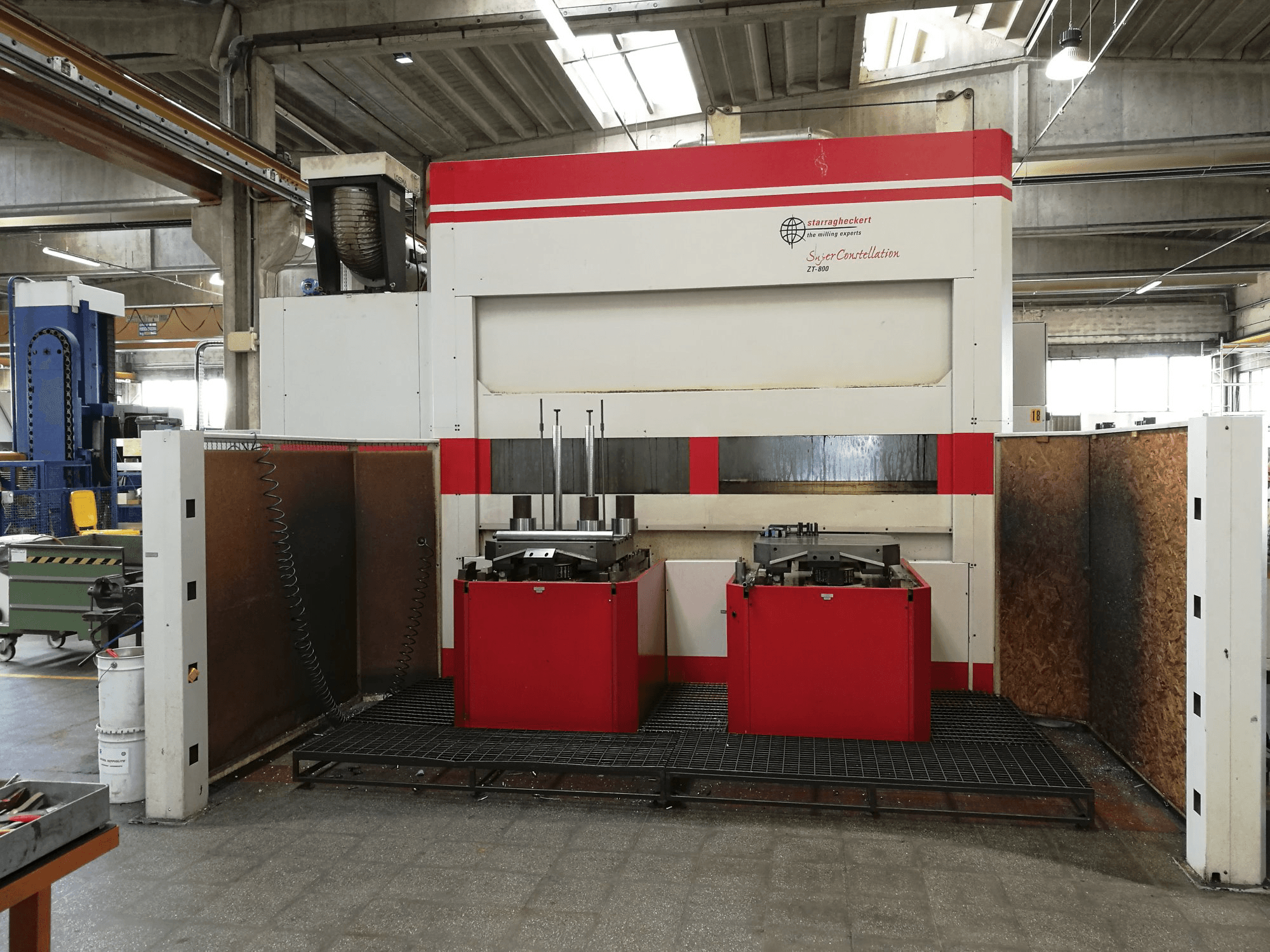 Masina Starrag ZT 800/140 eestvaade