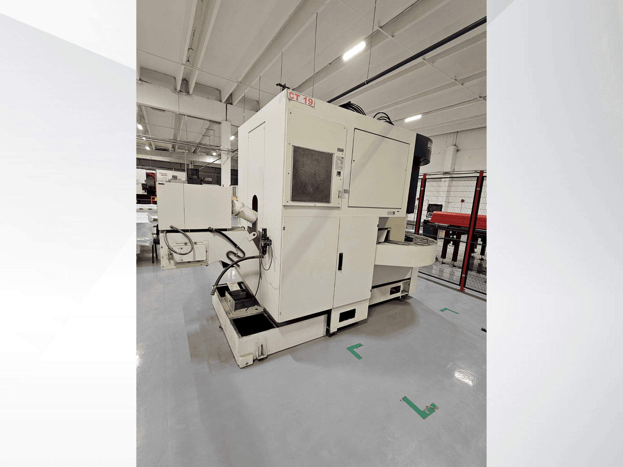 Masina HARDINGE EMAG VL 5 eestvaade