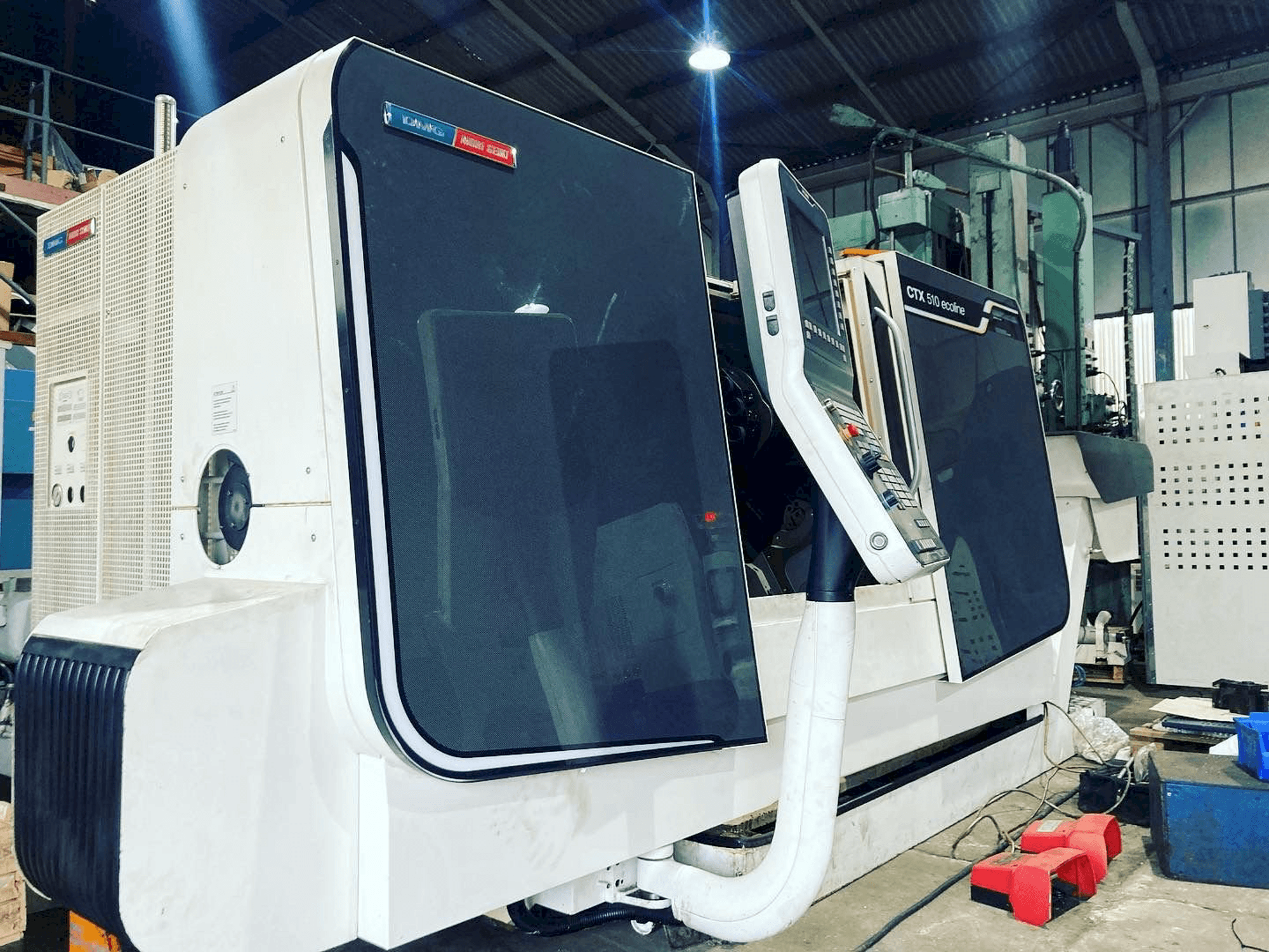 Masina DMG Mori Seiki CTX 510 ECO vasaku külje vaade