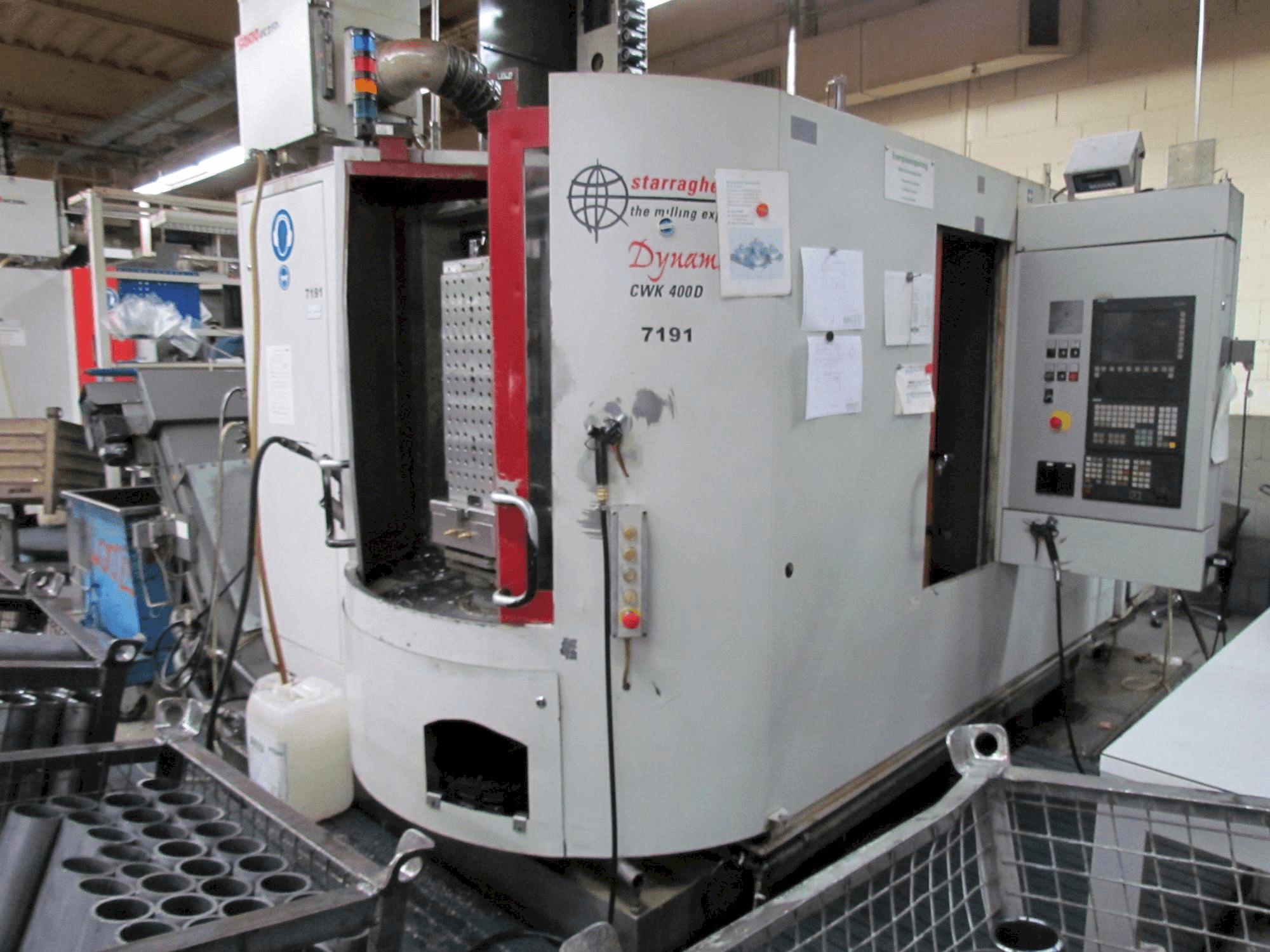 Masina Heckert CWK 400 D eestvaade