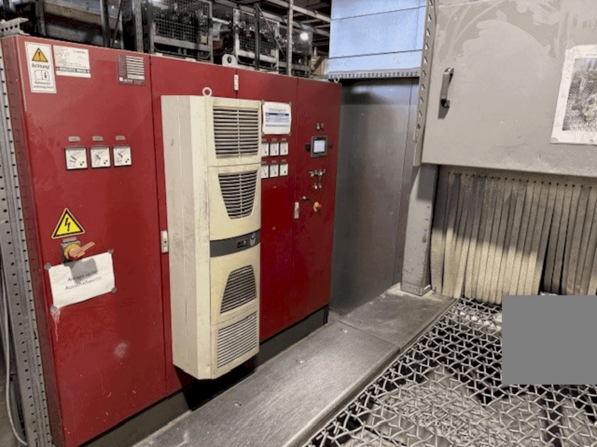 Masina AGTOS blasting system eestvaade