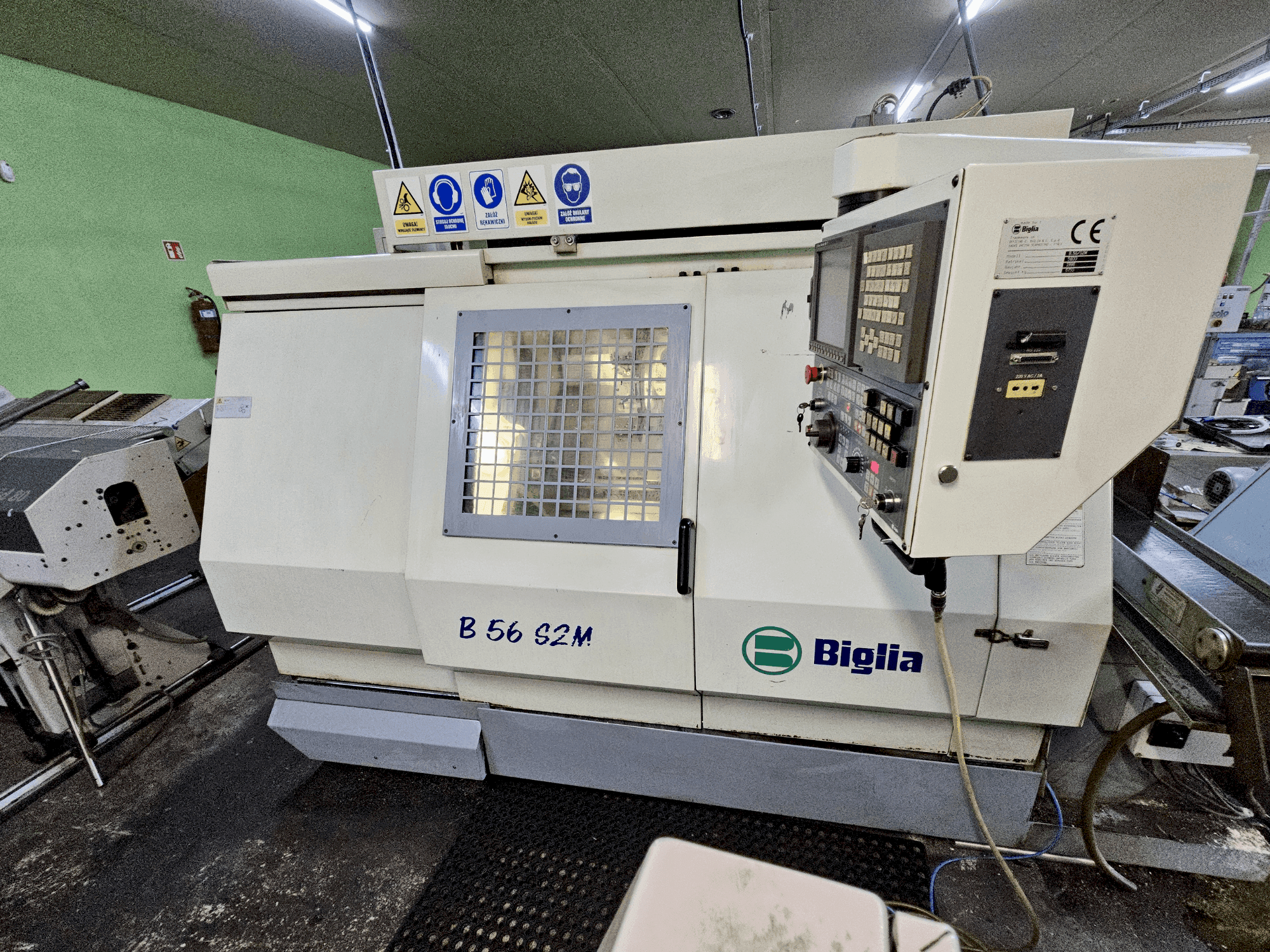 Masina Biglia B56 S2M eestvaade