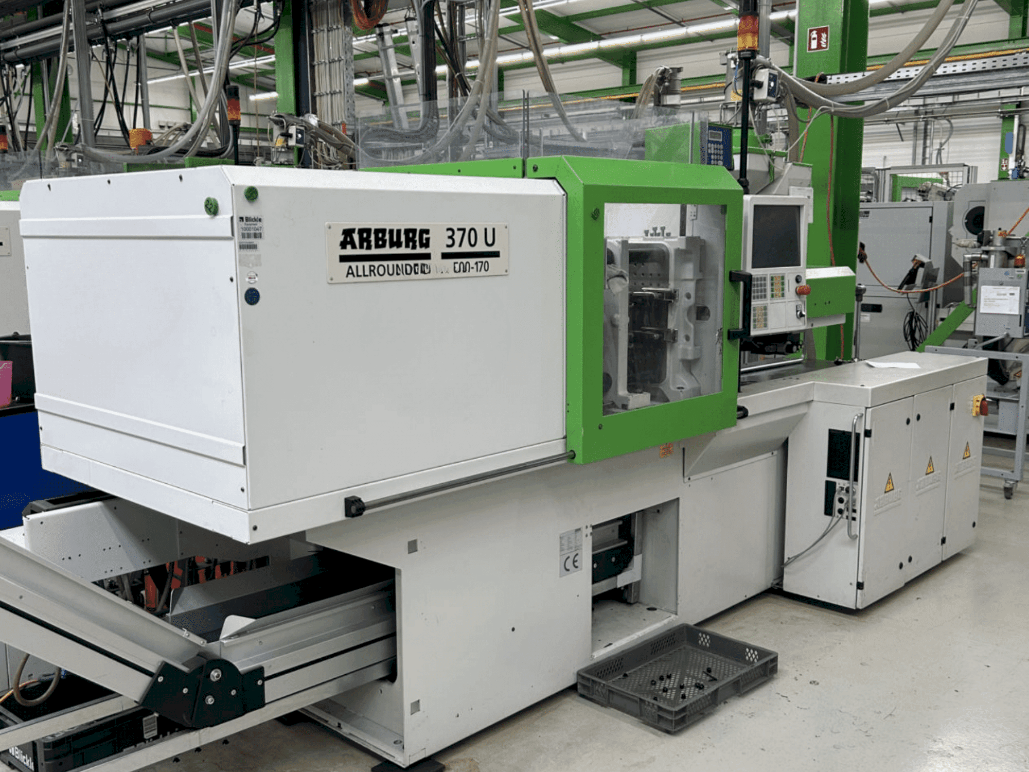 Masina Arburg 370 U / 500-170 eestvaade