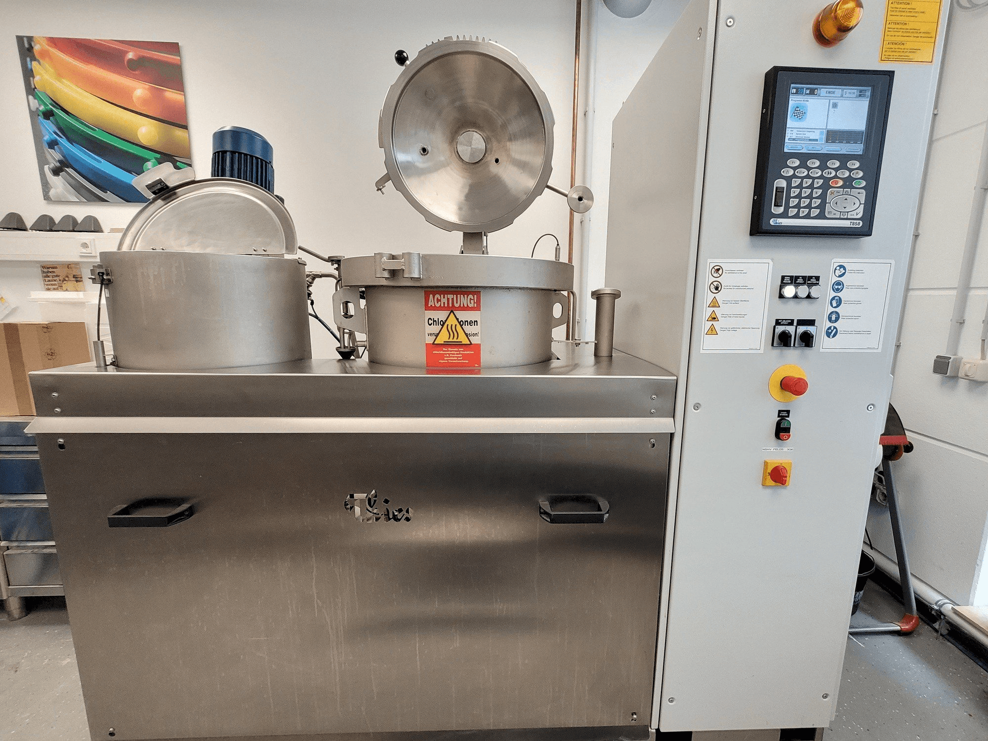 Masina Thies eCOLOR Type 1/550/1 eestvaade