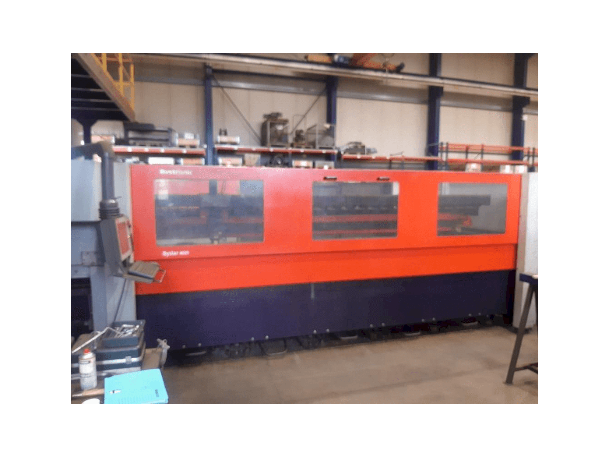 Masina Bystronic Bystar 4020 eestvaade