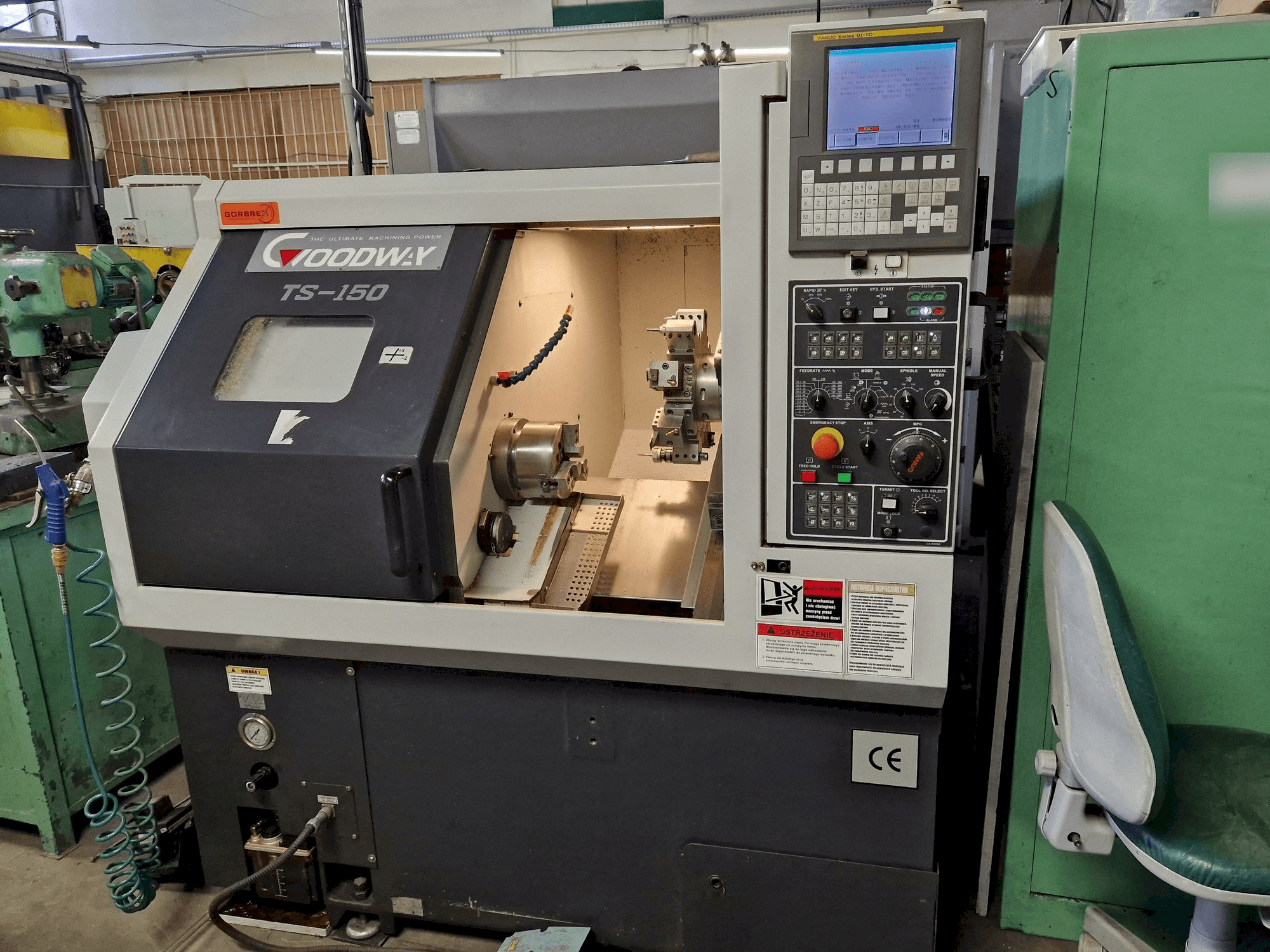 Masina Goodway TS-150M eestvaade