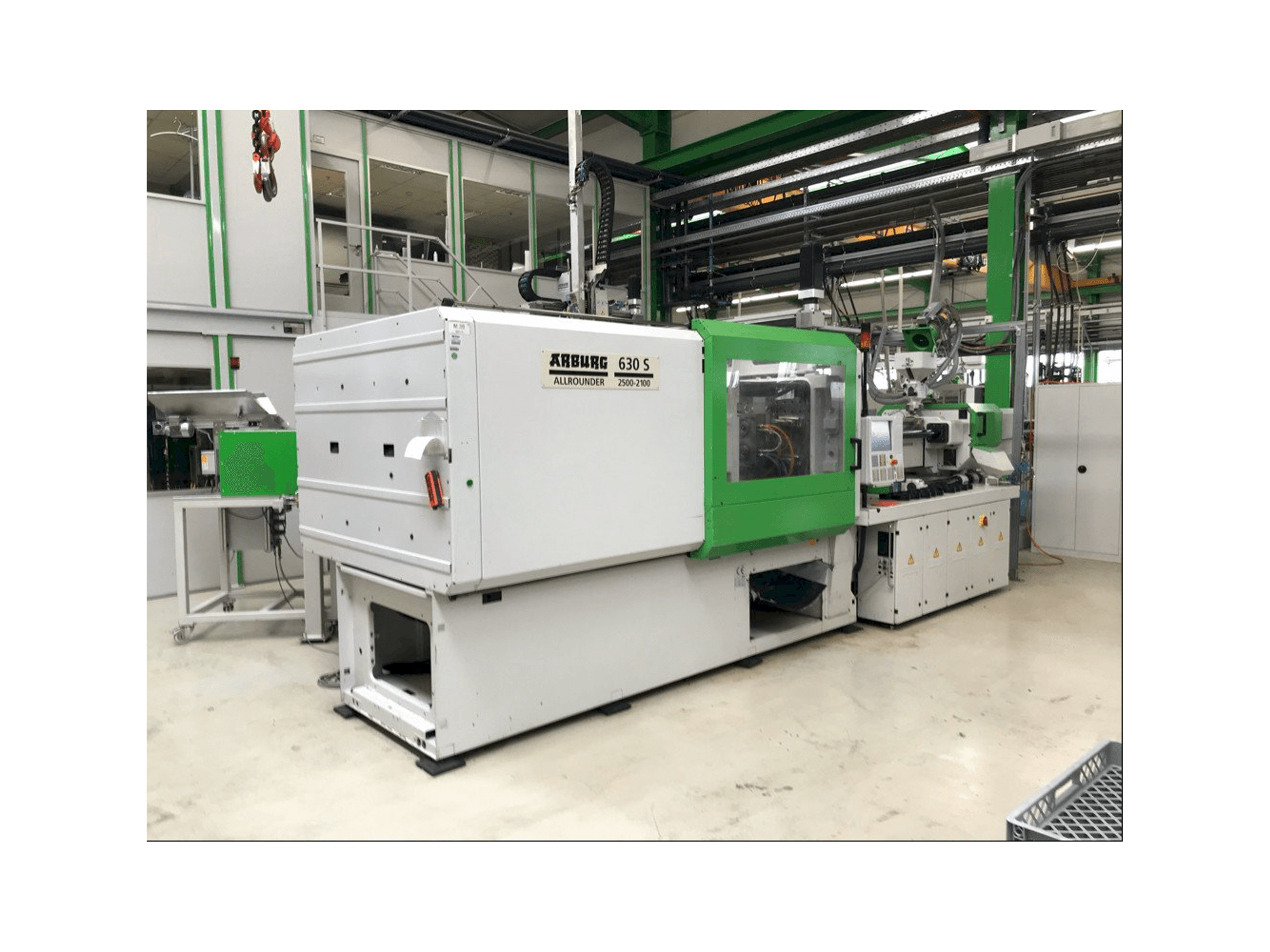 Masina Arburg 630 S 2500-2100 eestvaade